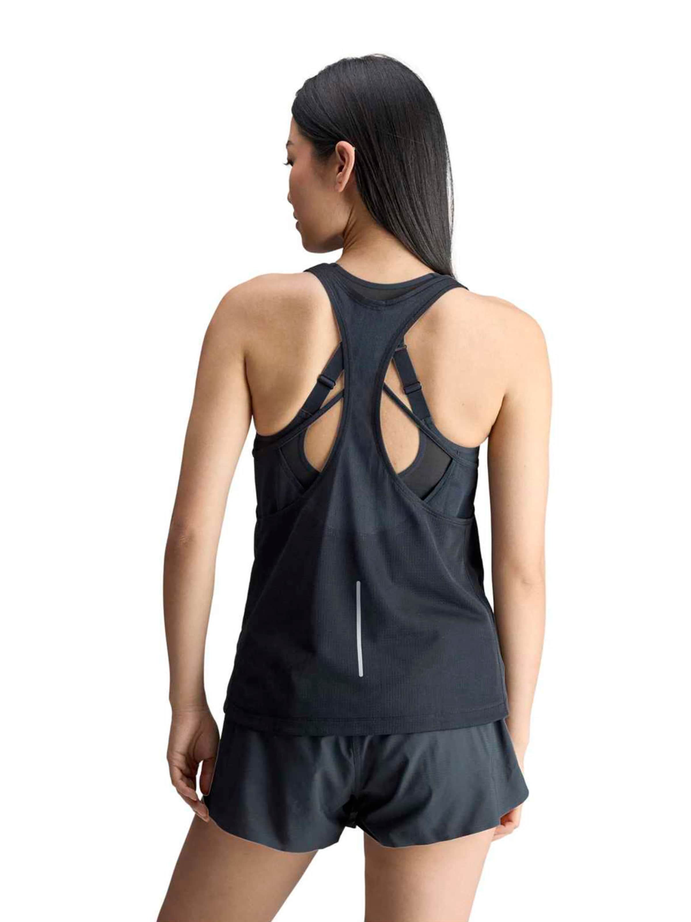 ADIDAS BY STELLA MCCARTNEY Спортен топ в черно