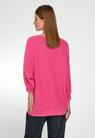 WALL London Oversized Sweater in Pink