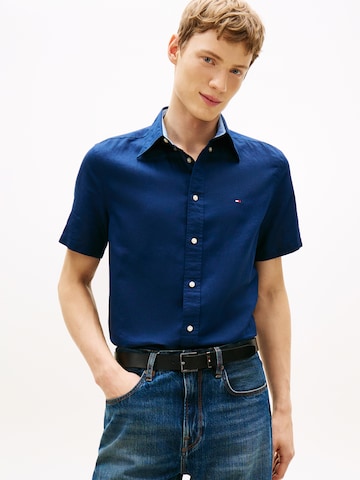 TOMMY HILFIGER Regular fit Ing - kék: elől