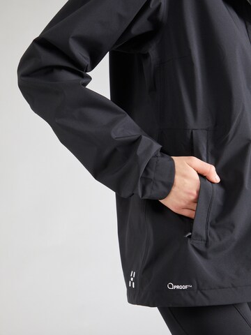 Haglöfs Outdoorjacke 'Korp Proof' in Schwarz