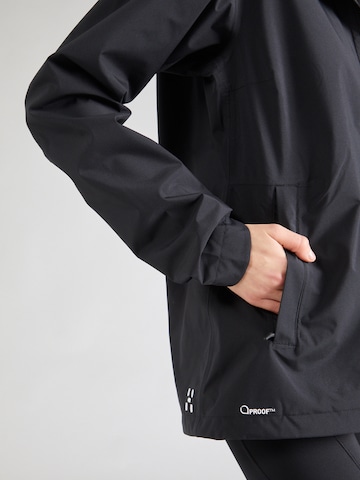 Haglöfs Куртка в спортивном стиле 'Korp Proof' в Черный