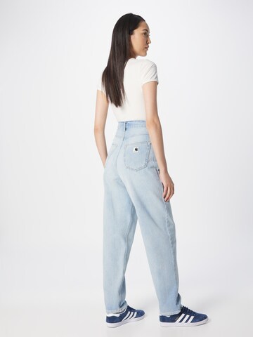 Carhartt WIP Tapered Pressveckade jeans 'Stayton' i blå