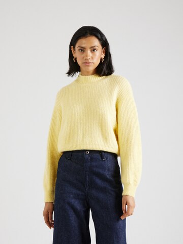 AMERICAN VINTAGE Sweater 'EAST' in Yellow: front