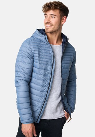 INDICODE JEANS Between-Season Jacket 'Bowers' in Blue