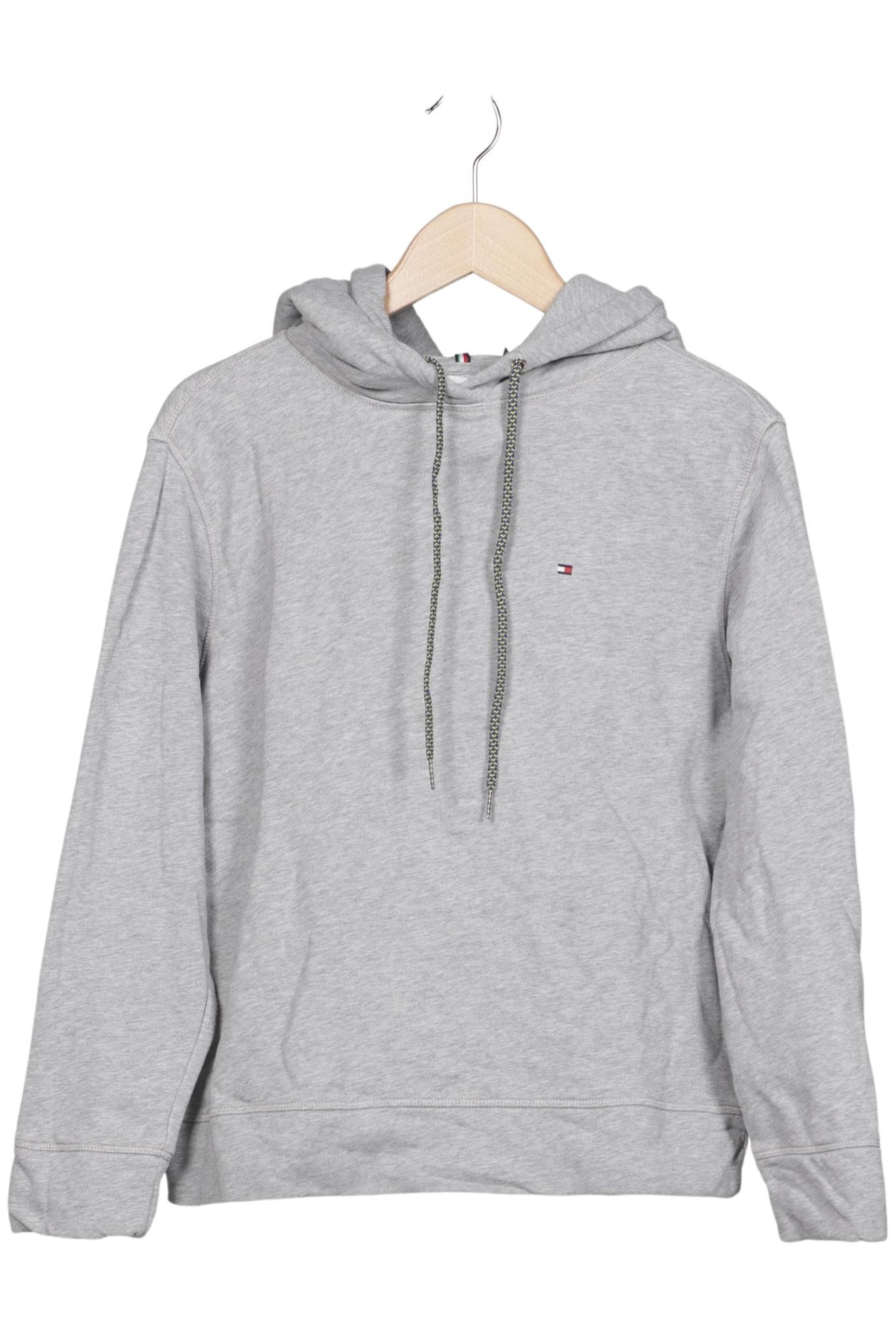 TOMMY HILFIGER Kapuzenpullover S in Grau: Vorderseite