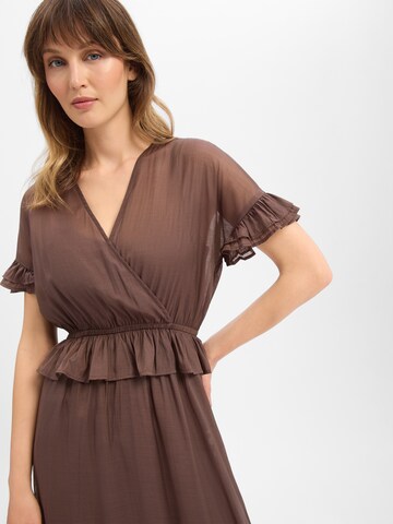 mbym Kleid 'Gunnvor-M' in Braun