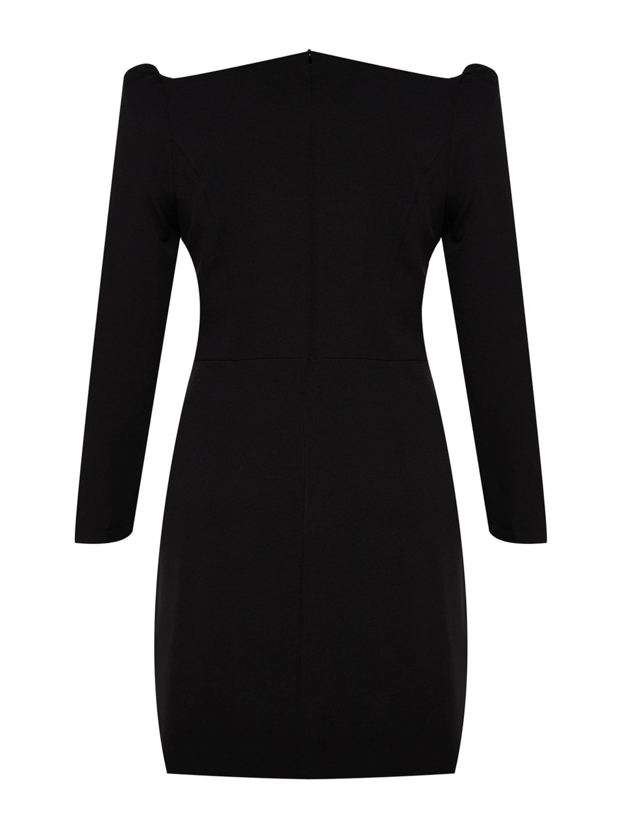 Rochie de la Trendyol Curve pe negru