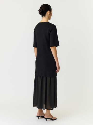 YAS - Vestido de punto 'YASBeani' en negro