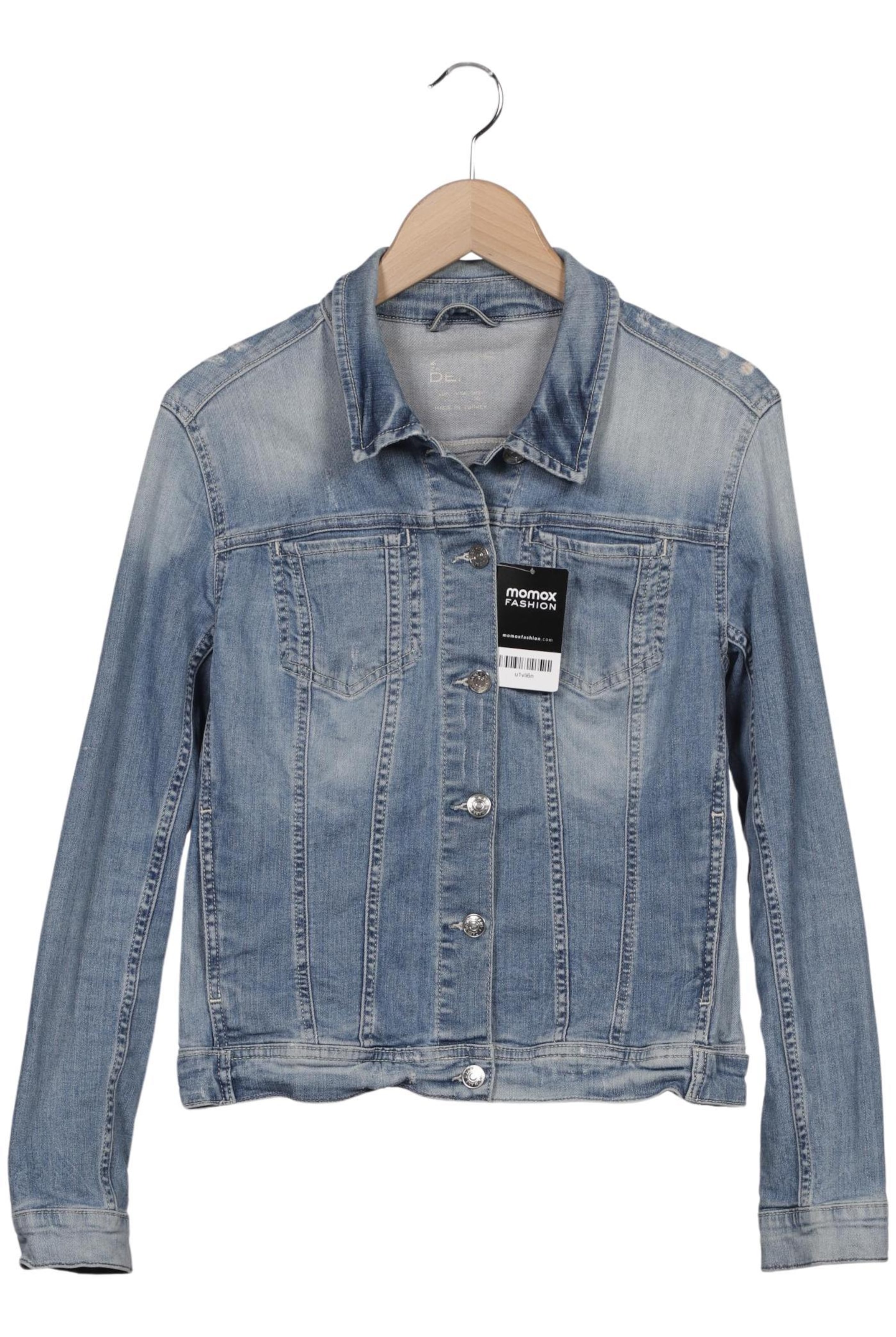 ZARA Jacket & Coat in L in Blue: front