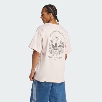 Maglietta 'Street Band' di ADIDAS ORIGINALS in lilla: frontale