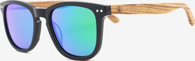 Wave Hawaii Sonnenbrille ' Palmar' in hellbraun / mischfarben / schwarz, Produktansicht