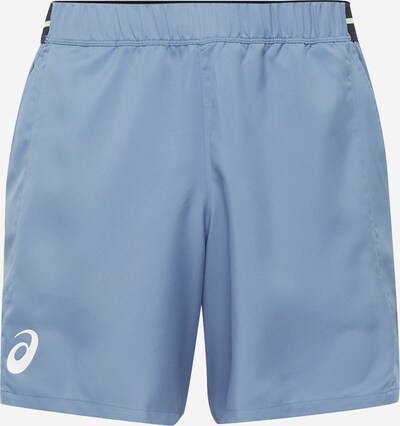 ASICS Sportbroek in de kleur Duifblauw / Wit, Productweergave