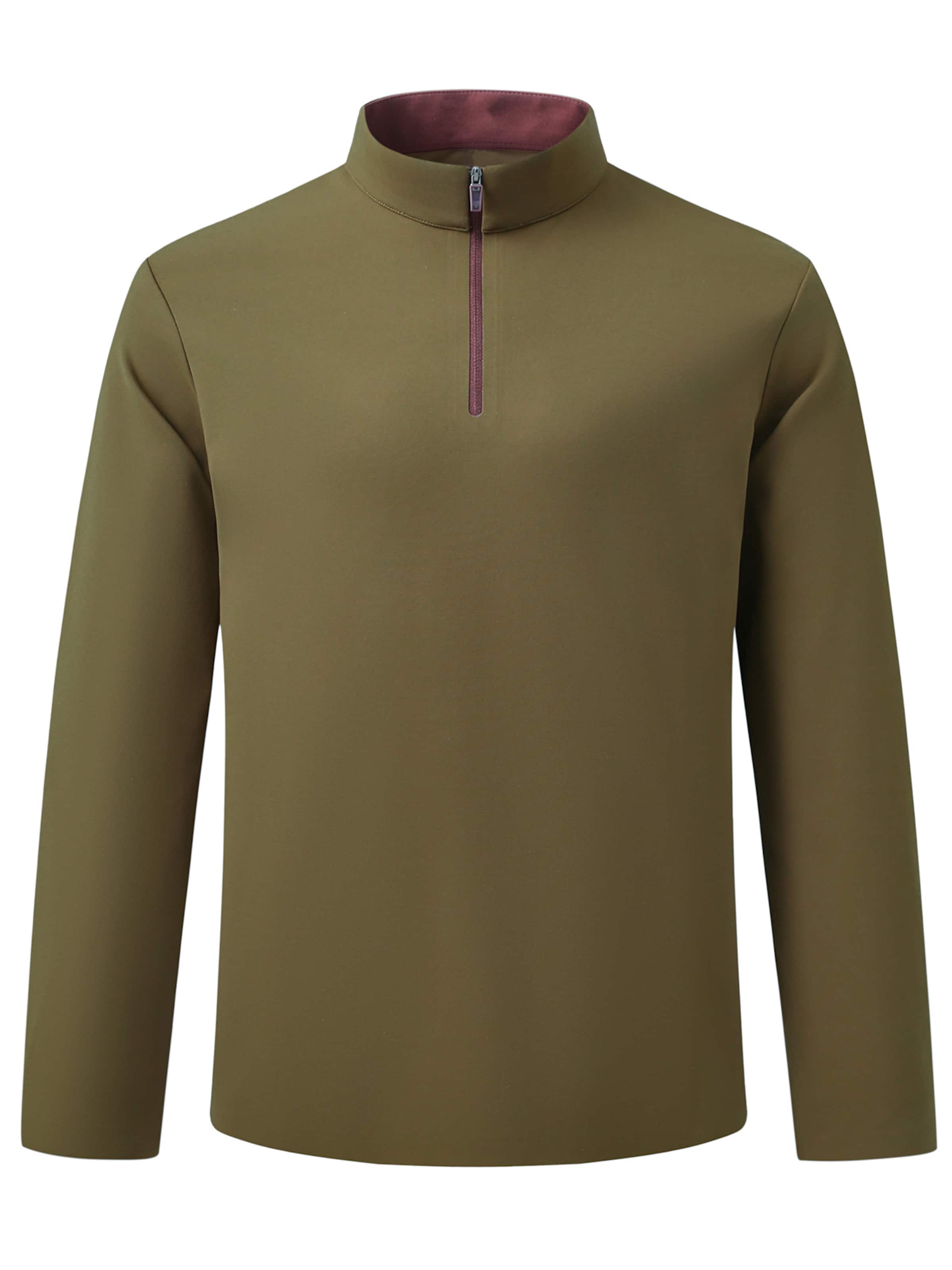 ALLTHEMEN Shirt 'Fluss' in Green: front