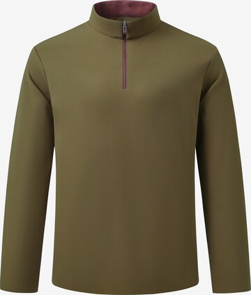 ALLTHEMEN Shirt 'Fluss' in Green: front