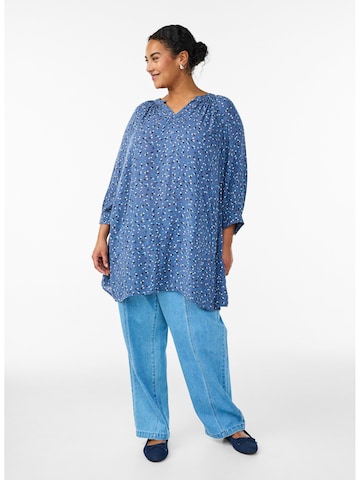 Tunique 'Vwisma' Zizzi en bleu