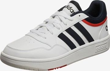 ADIDAS PERFORMANCE Athletic Shoes 'Hoops 3.0' in White: front