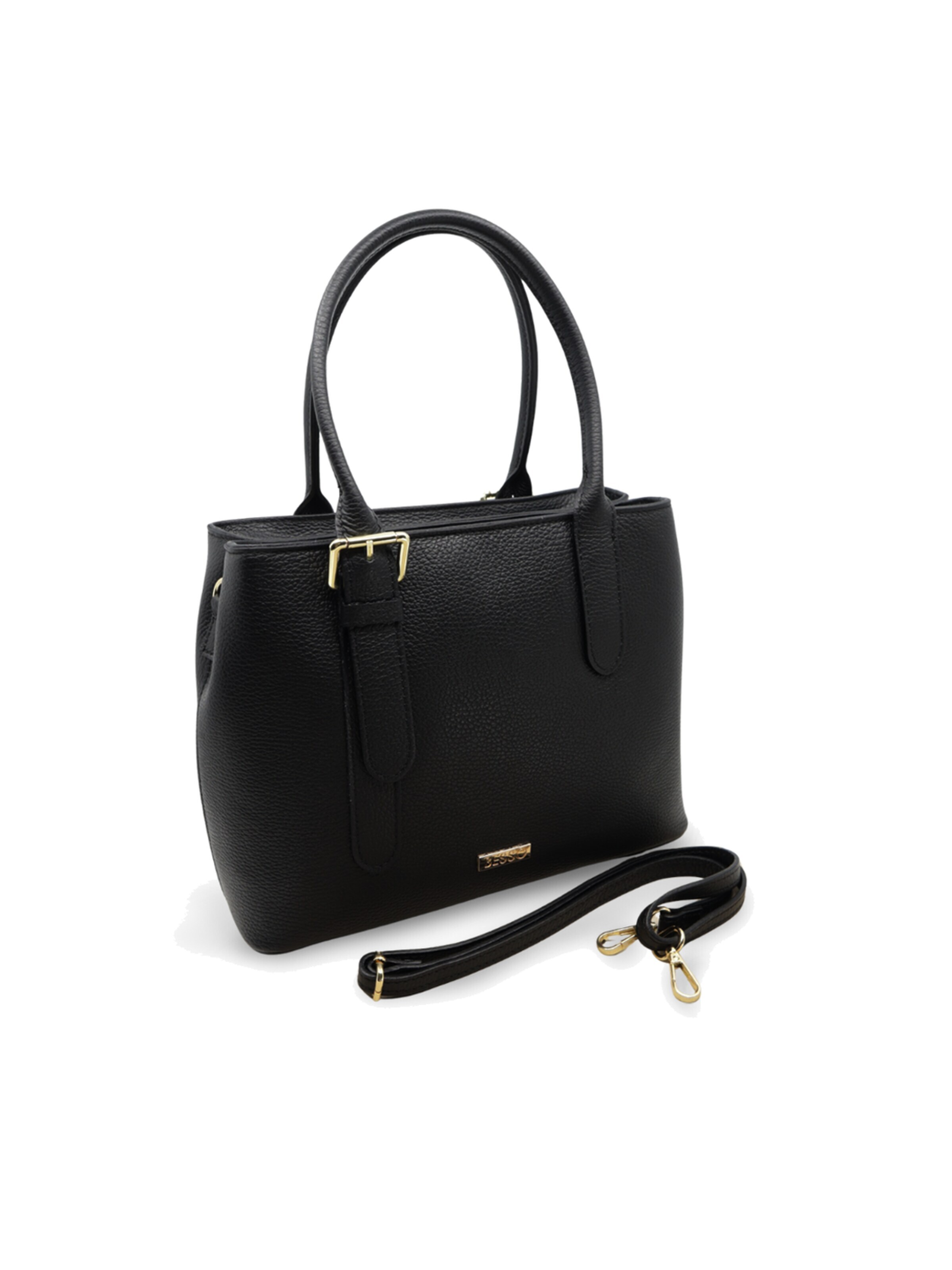 BESSO Handtasche 'Praticita Elegante'‌‌‌‌‌‌‌‌‌‌ in Schwarz