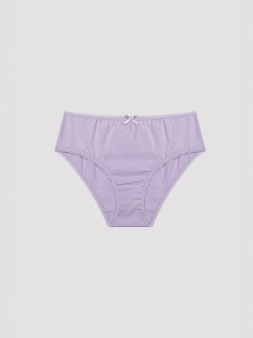 Sous-vêtements 'PENTI Basic 5er-Pack Baumwoll-Slips' Penti en violet