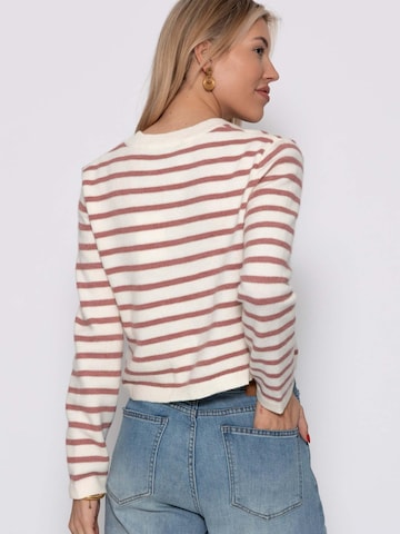 SASSYCLASSY Oversizestrickjacke‌‌ in Weiß