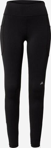 ADIDAS PERFORMANCE - Calças de desporto 'Dailyrun ' em preto: frente