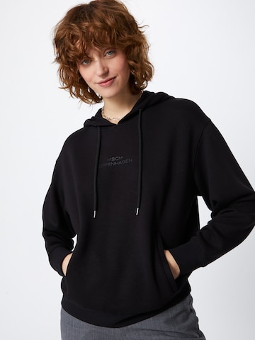 Sweat-shirt 'Ima' MSCH COPENHAGEN en noir : devant