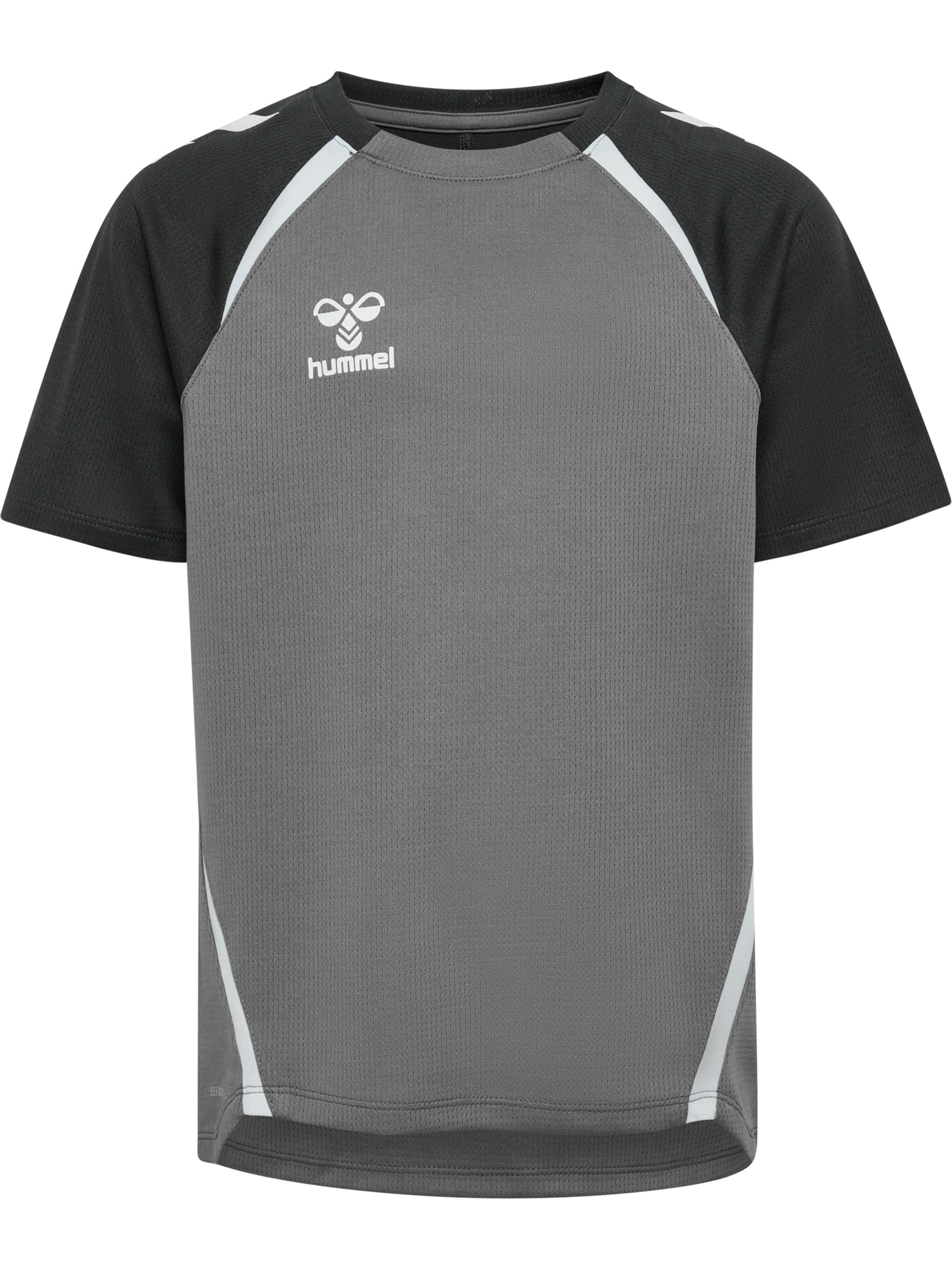 Hummel Funktionsshirt 'Lead 2.0' in Grau: Vorderseite