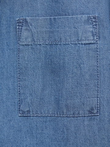 MANGO KIDS Regular fit Button up shirt 'TONI' in Blue