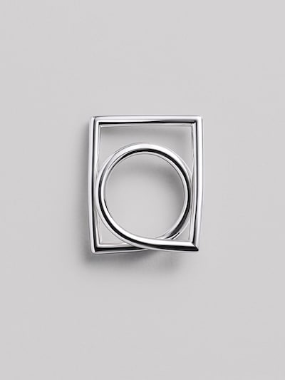 REYTEL Ring 'FRAME' in 47 in Silver, Item view