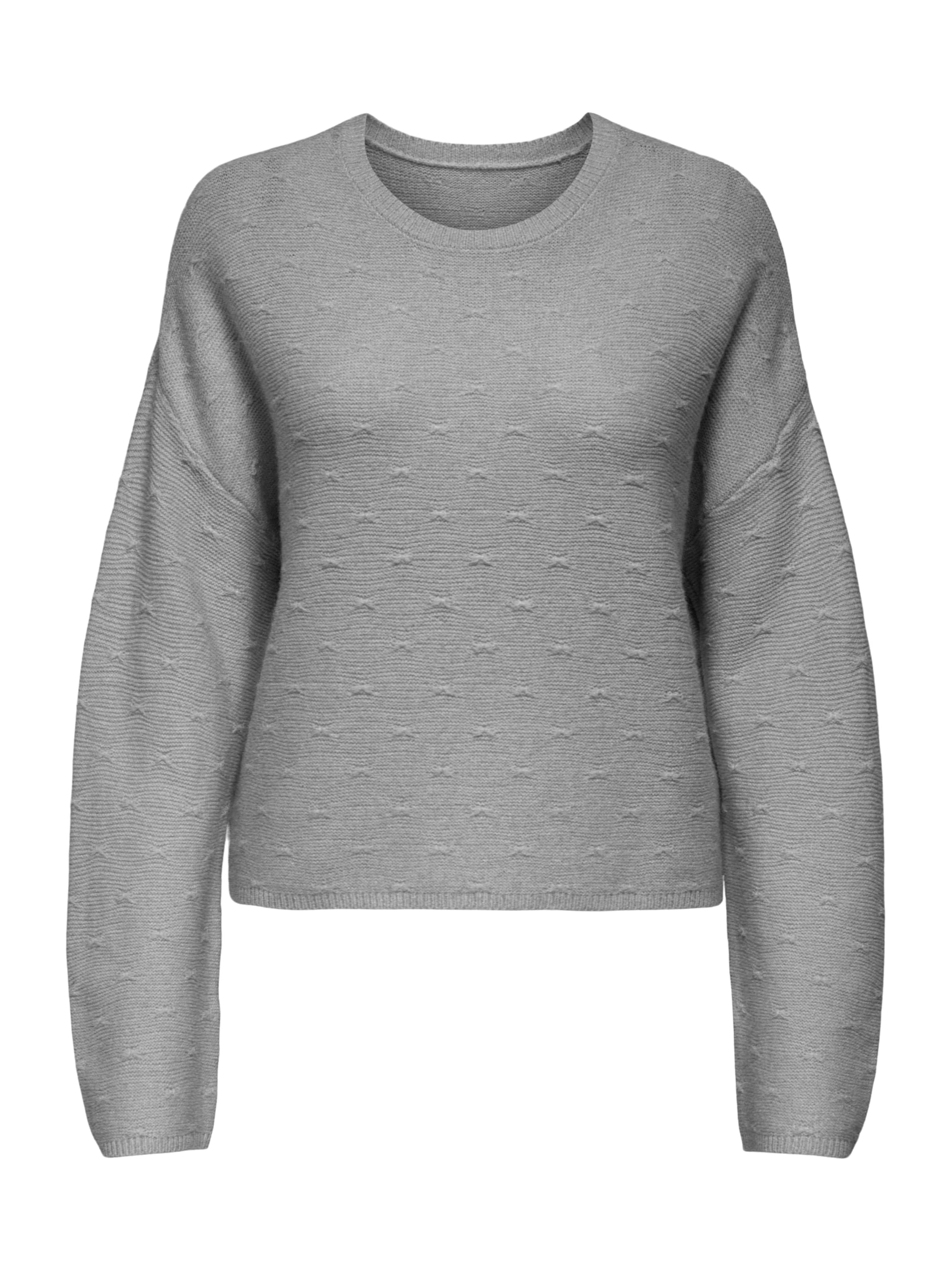 ONLY Sweater 'ONLKATIA' in Grey: front