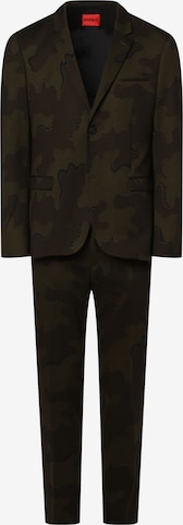 HUGO Slim fit Suit 'Away' in Green: front