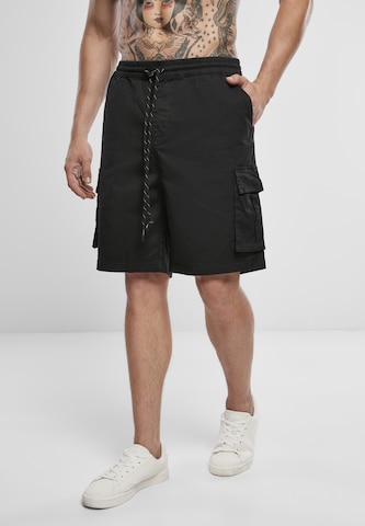 Urban Classics Loosefit Shorts in Schwarz