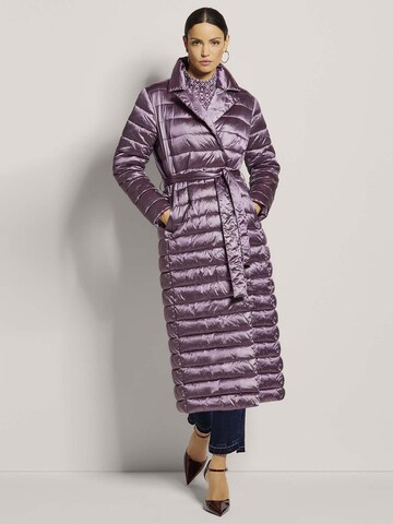Manteau mi-saison MADELEINE en violet