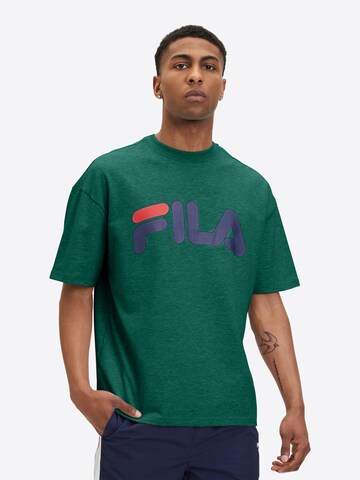 FILA Shirt ' LOWELL' in Groen: voorkant