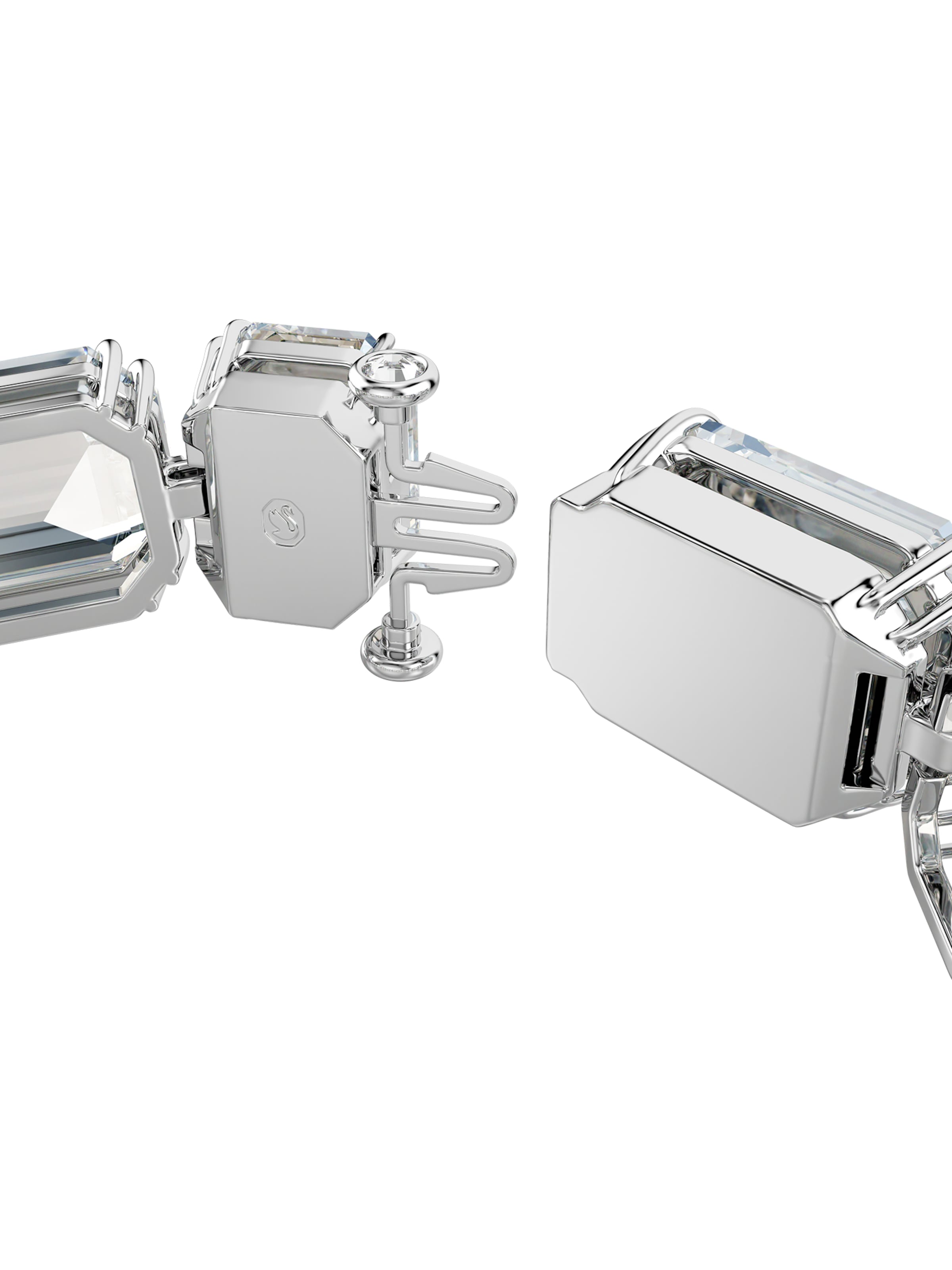 sudrabs Swarovski Rokassprādze 'Millenia'