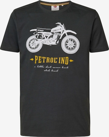 Tricou 'Classic' de la Petrol Industries pe negru: față