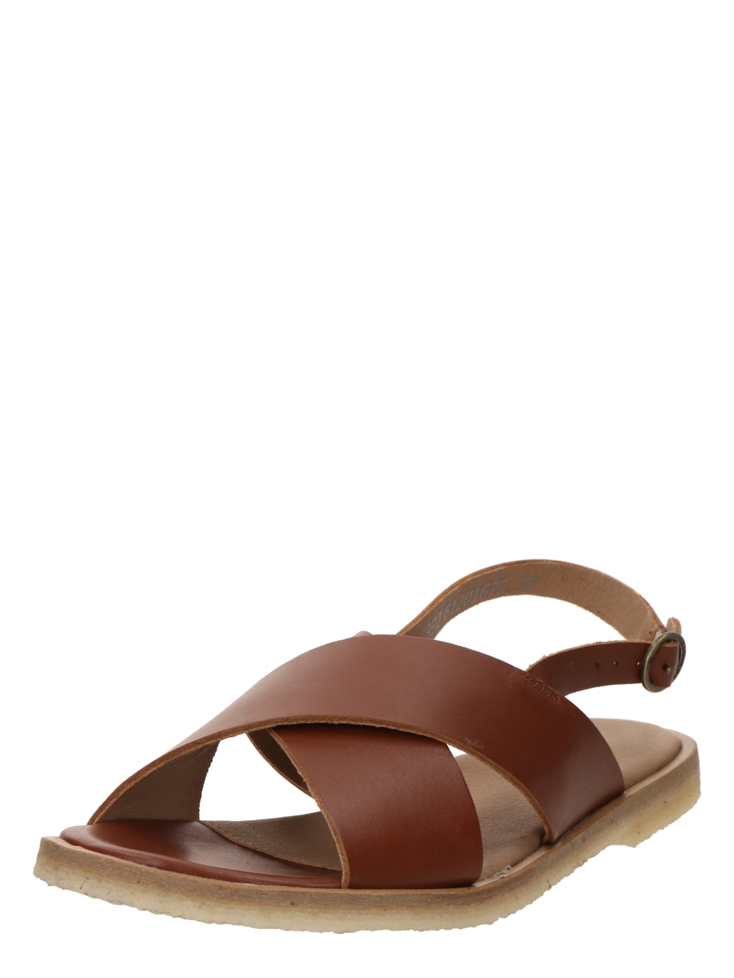 Ca'Shott Sandale 'Gitta' in Braun: Vorderseite