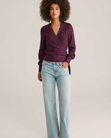 WE Fashion - Cárdigan en lila