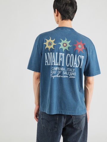 T-Shirt HOLLISTER en bleu : devant