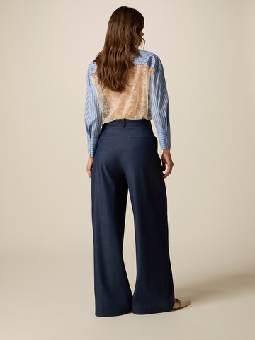 oltre - Ropa ancha Pantalón en azul