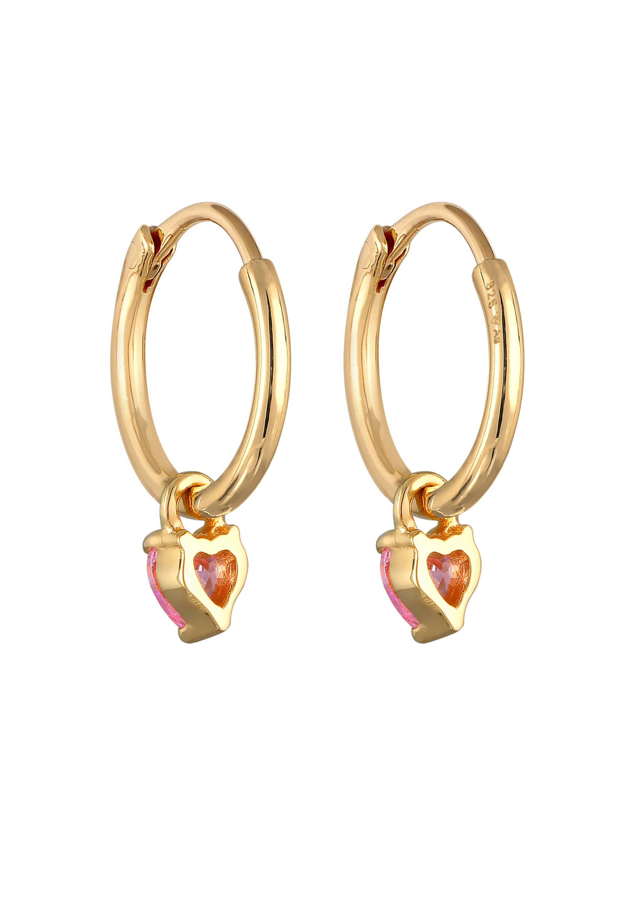 ELLI Oorbellen 'Herz' in Goud