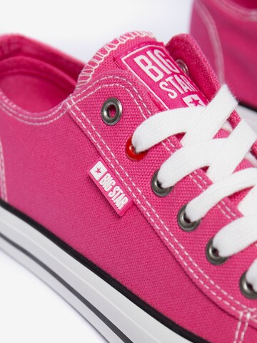 BIG STAR Sneakers laag 'NN274891' in Roze