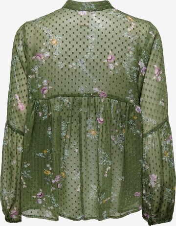 ONLY - Blusa 'AIDA ELISA' em verde