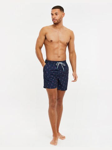 Shorts de bain 'Manaus' Threadbare en bleu