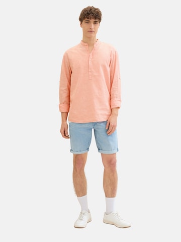 TOM TAILOR DENIM Regular Shorts in Blau