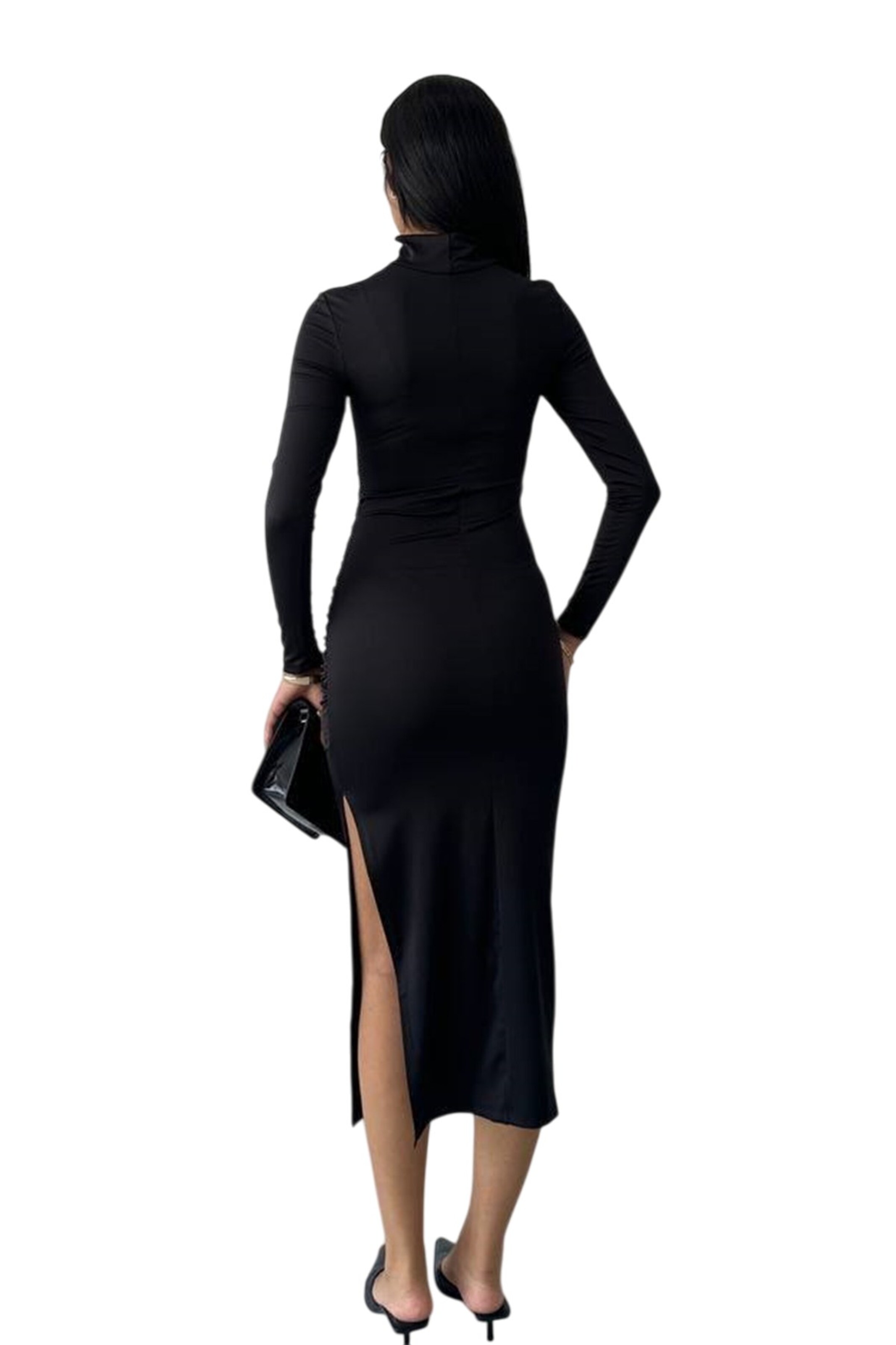 WOMAN VISION Kleid in Schwarz