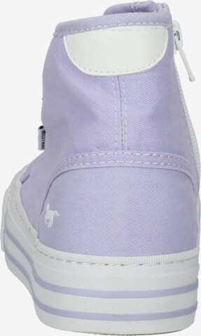 MUSTANG Sneaker in Lila