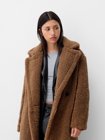 Manteau mi-saison Bershka en marron