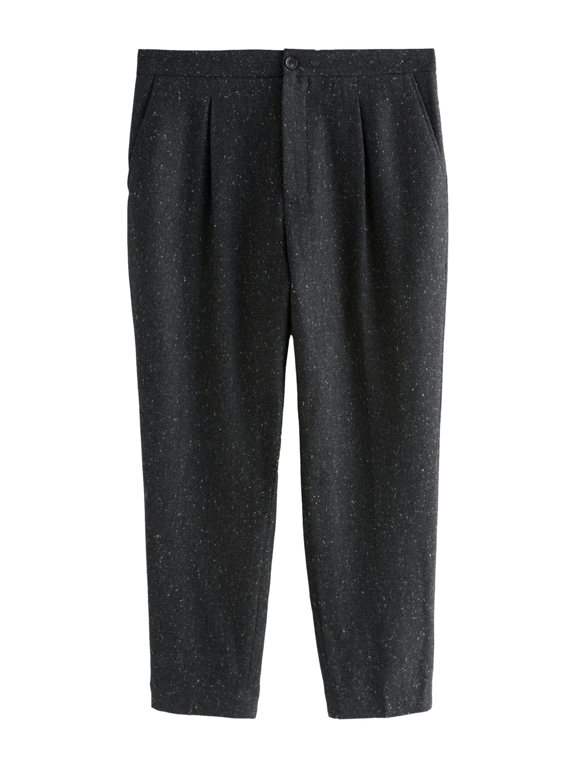 Next Bandplooibroek in de kleur Grijs, Productweergave