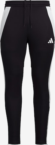 ADIDAS PERFORMANCE Workout Pants 'Tiro 24' in Black: front