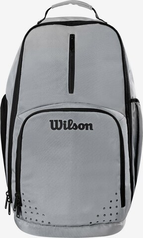 WILSON Sports Backpack in Grey: front